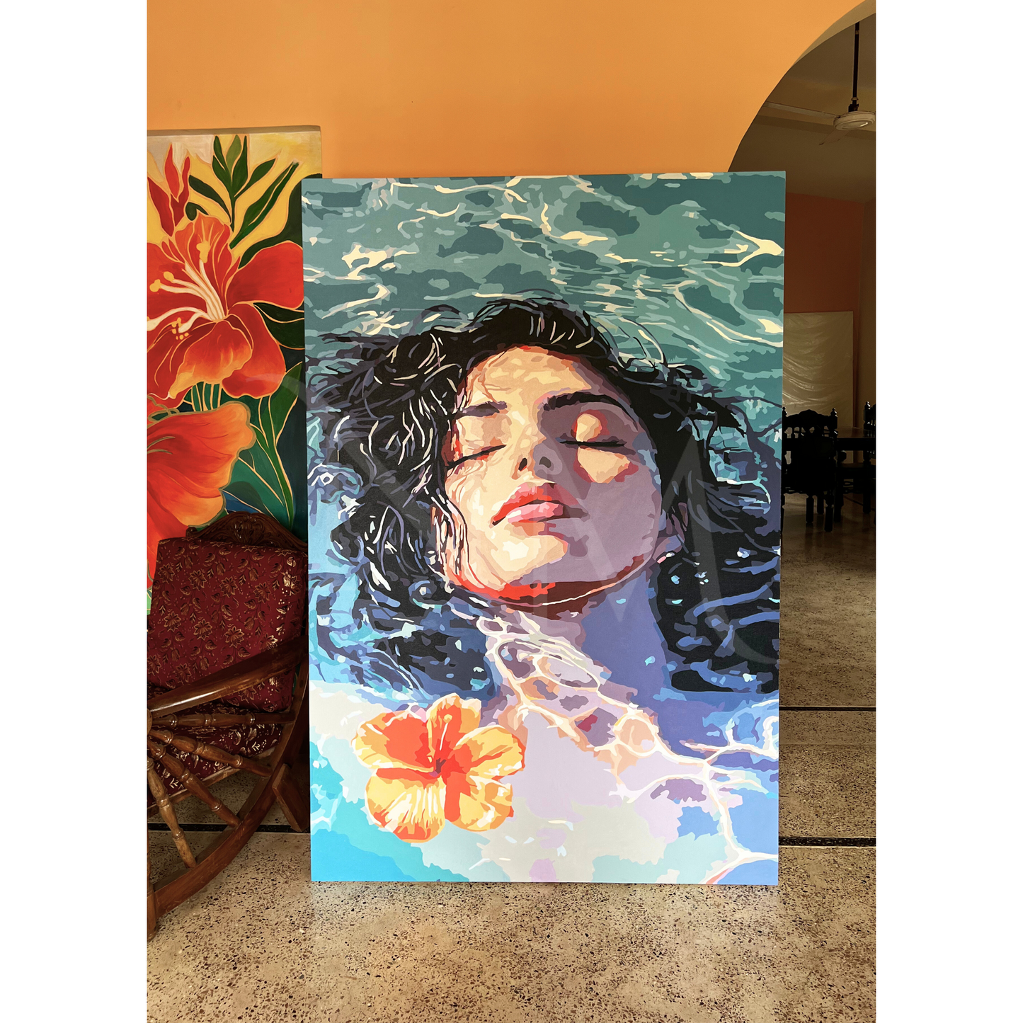 "Everybody Shut Up" Original Acrylic Painting