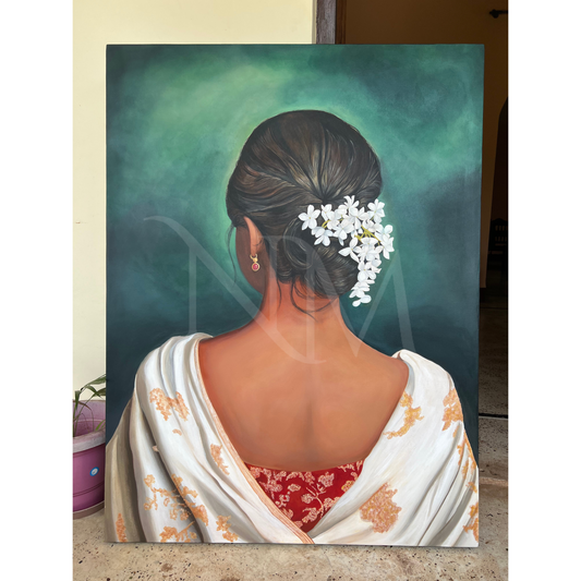 "Raat Ki Rani" Original Acrylic Painting