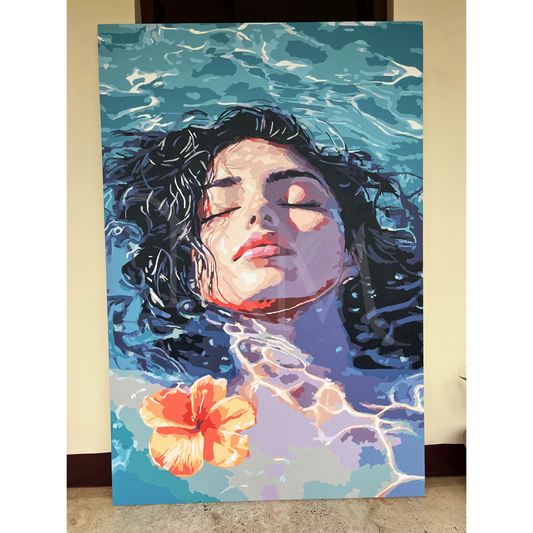 "Everybody Shut Up" Original Acrylic Painting