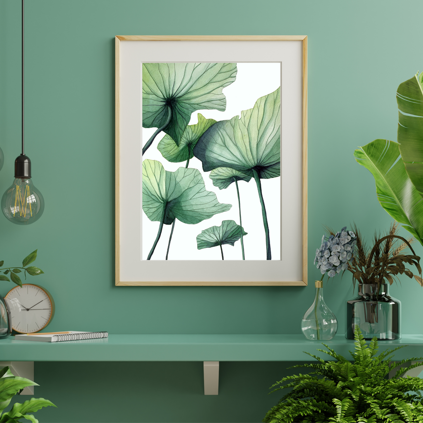 Under Lotus Leaves