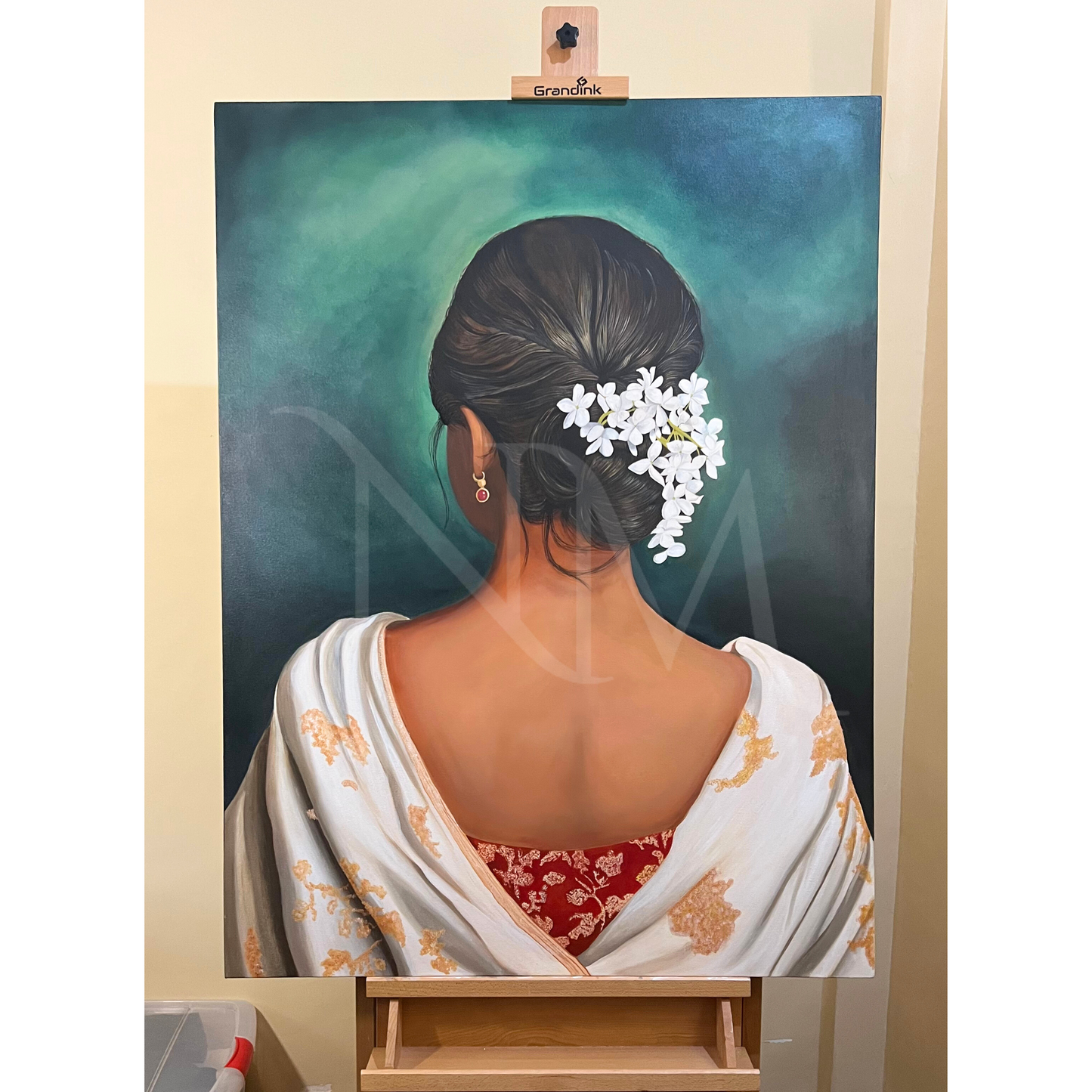 "Raat Ki Rani" Original Acrylic Painting