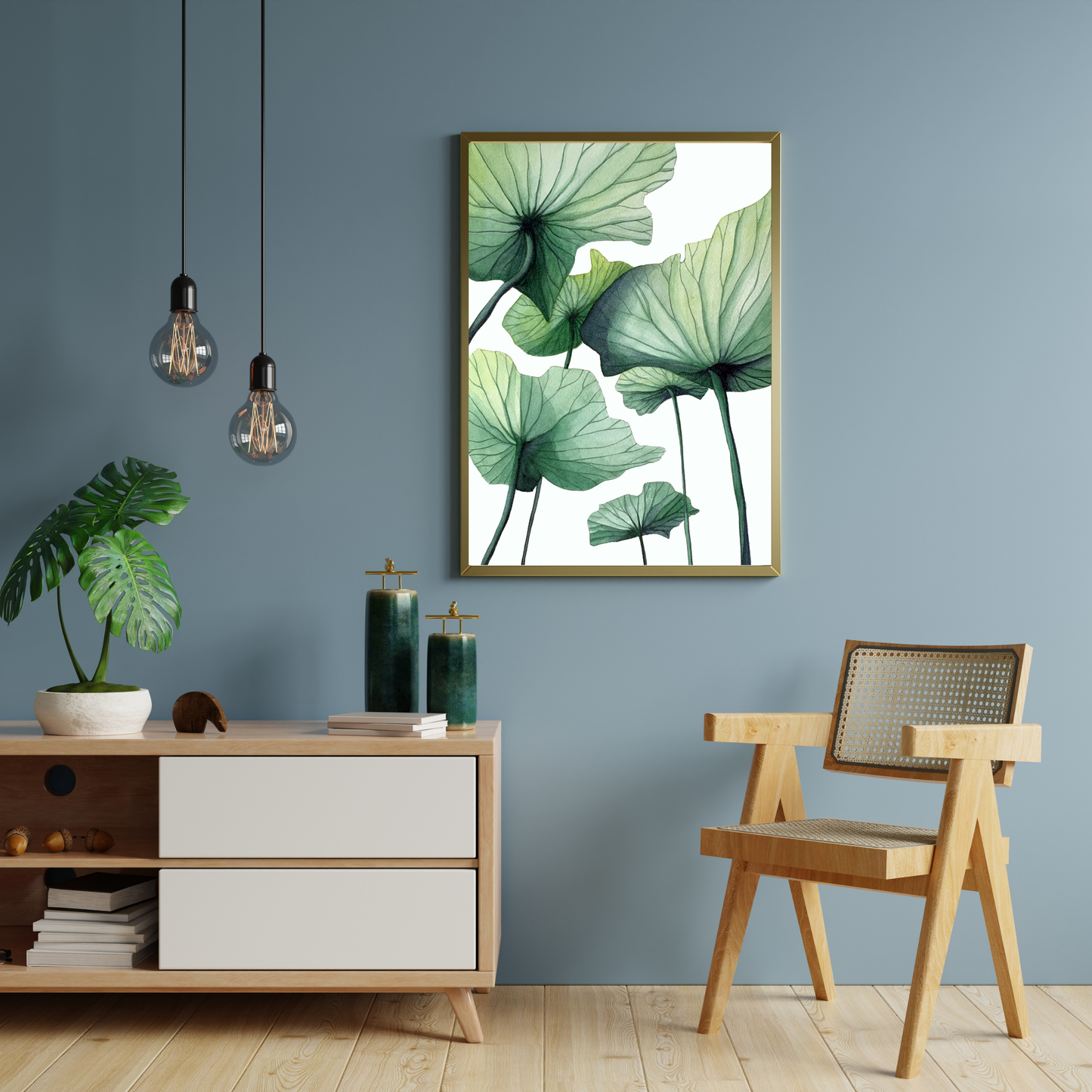 Under Lotus Leaves