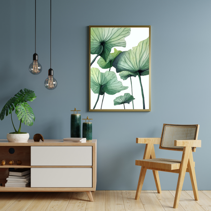 Under Lotus Leaves