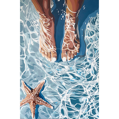 "North Star" Original Acrylic Painting